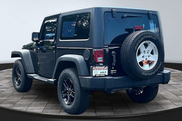 2014 Jeep Wrangler — interior view