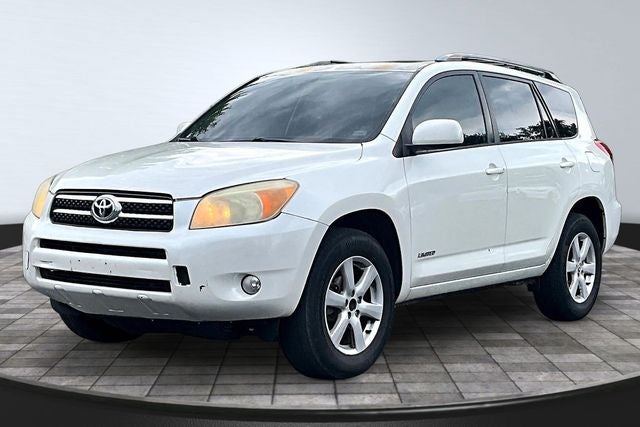 2006 Toyota RAV4 Limited in Super White — front three-quarter view